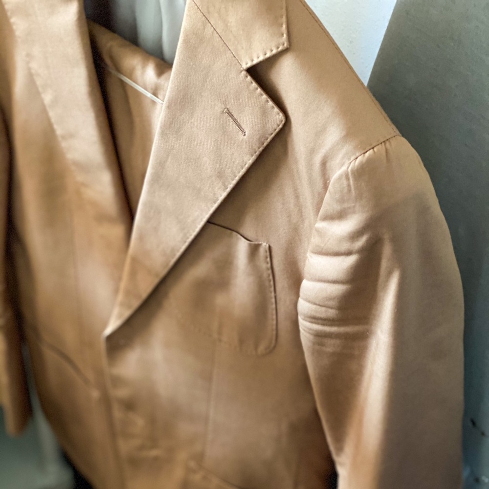 Suitsupply 38R Havana Camel Gurkha Suit